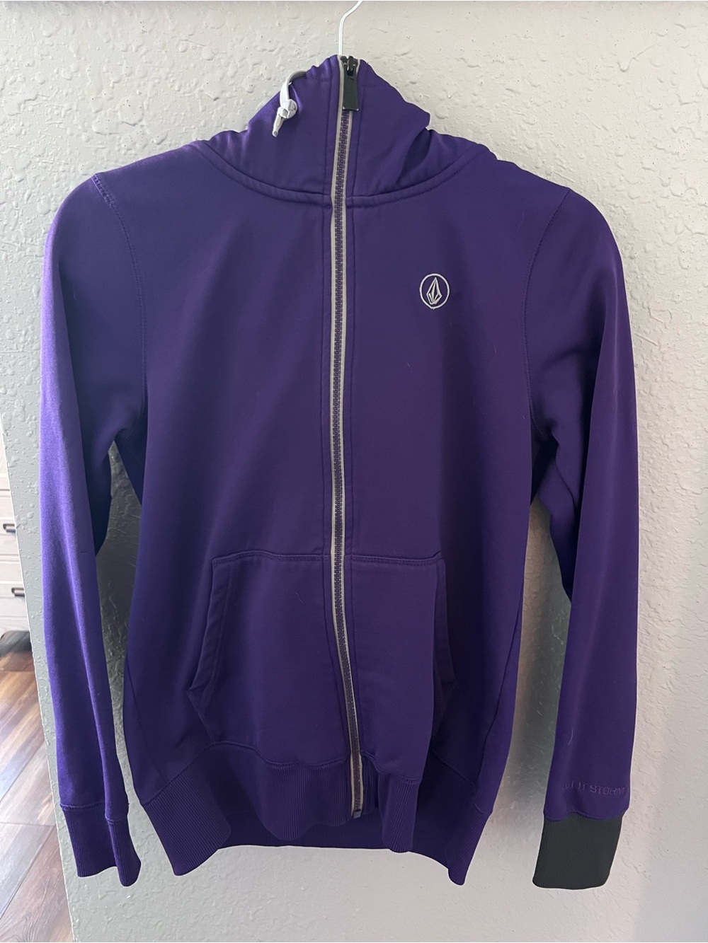 Volcom Deep Purple Full-Zip Hooded Jacket